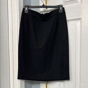 Theory Black Pencil Skirt Knee-length for Cocktail